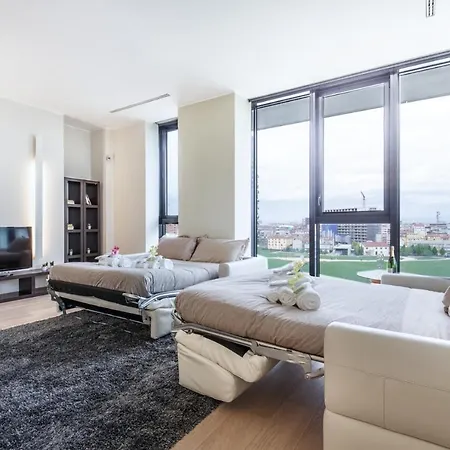 Stylish Elegant In Torre Solaria With Exclusive Milan's View ミラノ